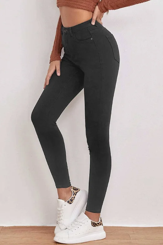 Women's Dazzle Burst Denim Pants Soft Stretch Leggings
