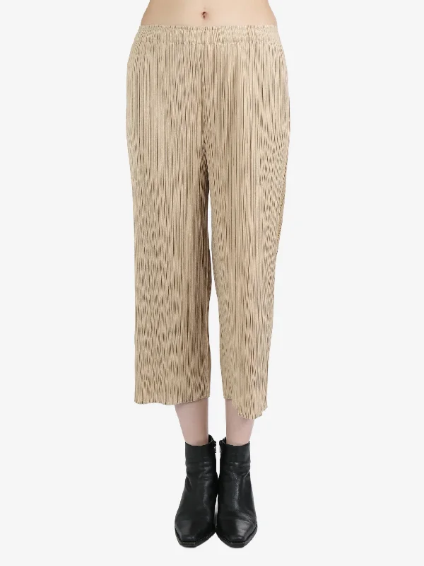 PLEATS PLEASE ISSEY MIYAKE - Women Monthly Colors: August Pants Trendy Palazzo Pants