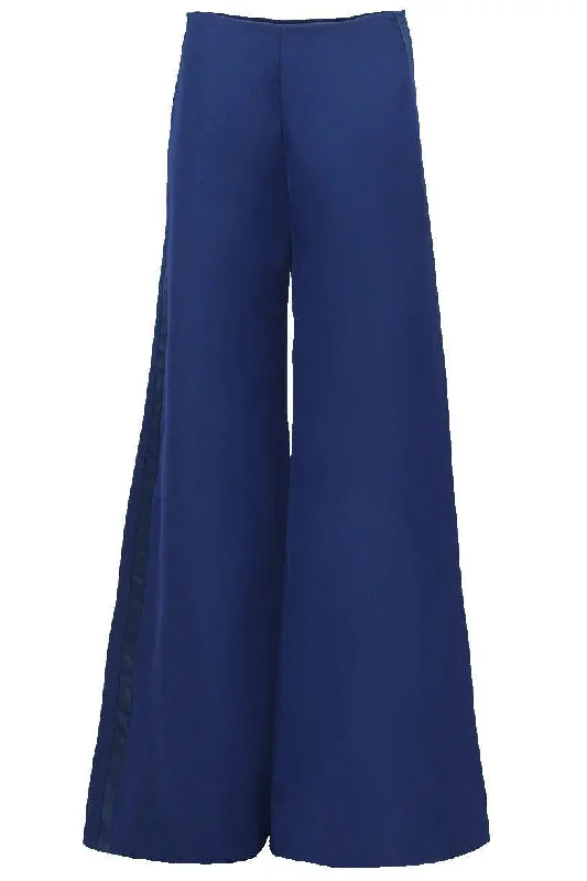 Wide Leg Tux Pant Formal Linen Trousers
