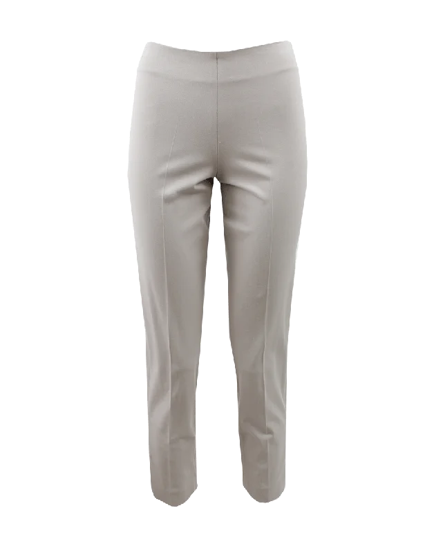 Brush Cotton Side Zip Pant Trendy Printed Leggings