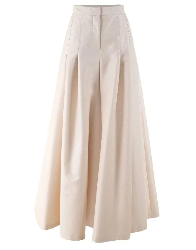 Palazzo Pleated Pant Soft Stretch Pants