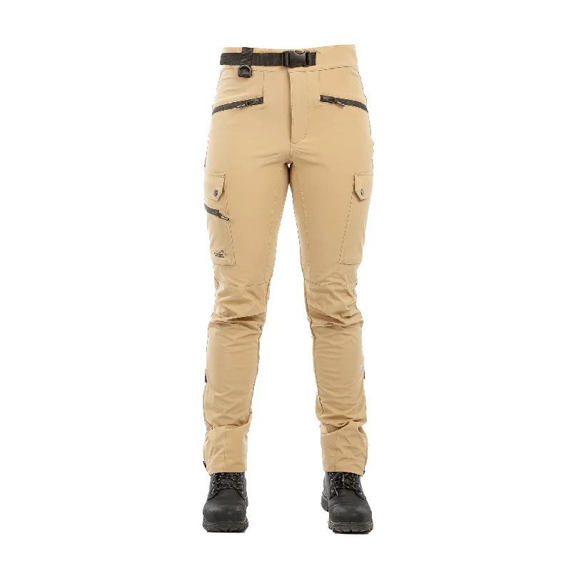 Motion Flex Pant Lady Khaki (Regular) Inseam 32" Comfy Cargo Trousers