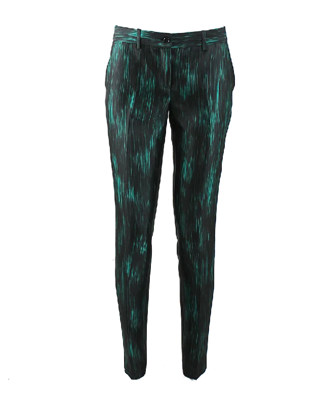 Print Skinny Samantha Pant Casual Skinny Fit Pants