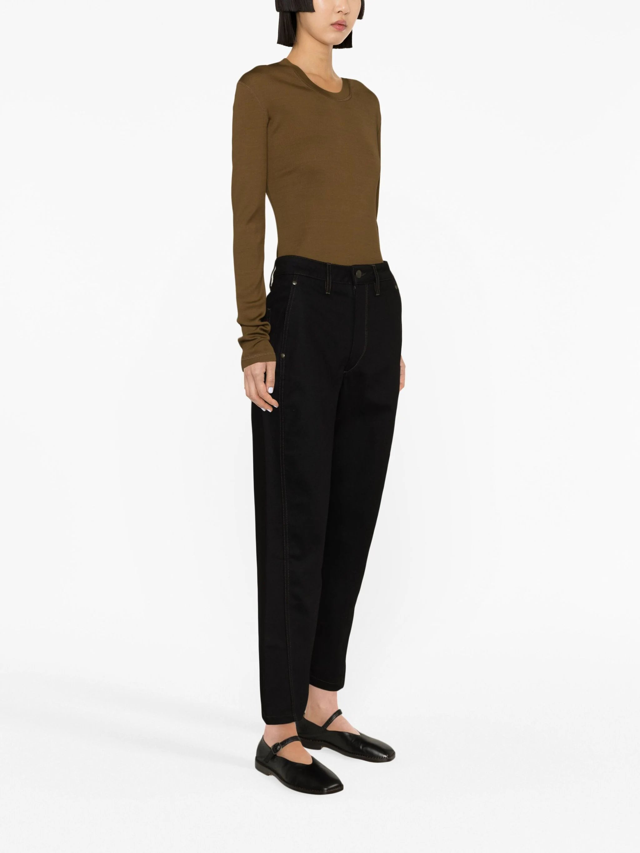 LEMAIRE - Women Twisted Pants Trendy Work Pants