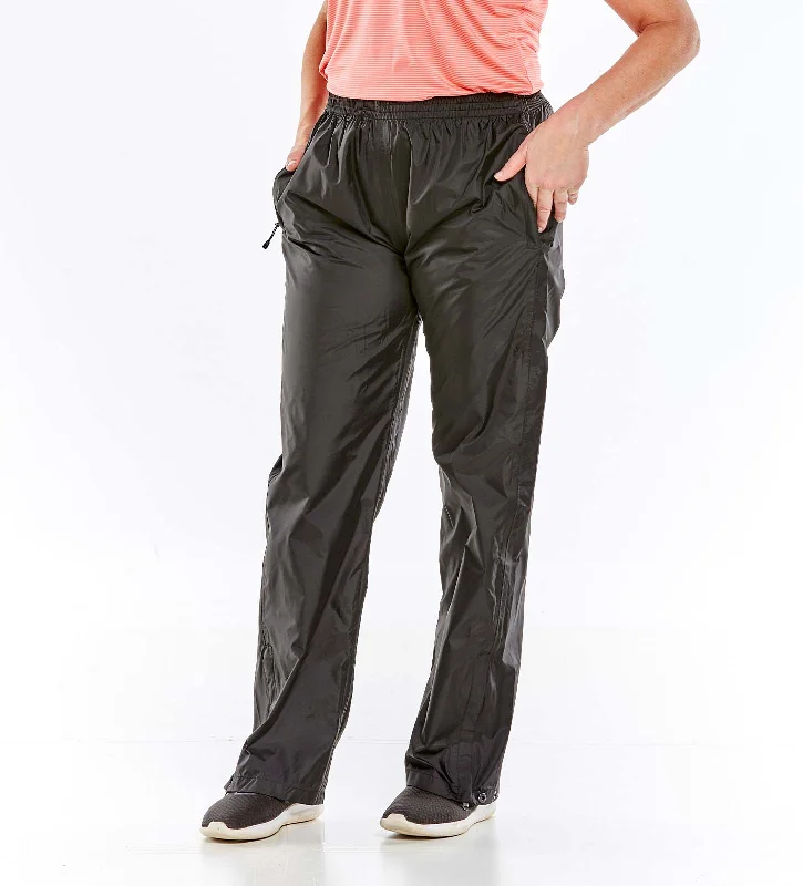 Women's Voyager Rain Pants Trendy Wide-Legged Trousers