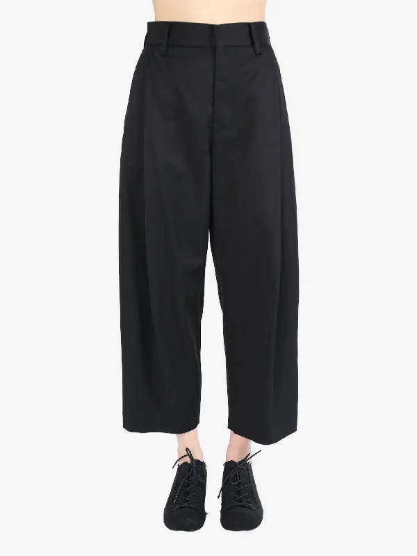 UMA WANG - Women Balsorano Pudding Pants Elegant Trouser Pants