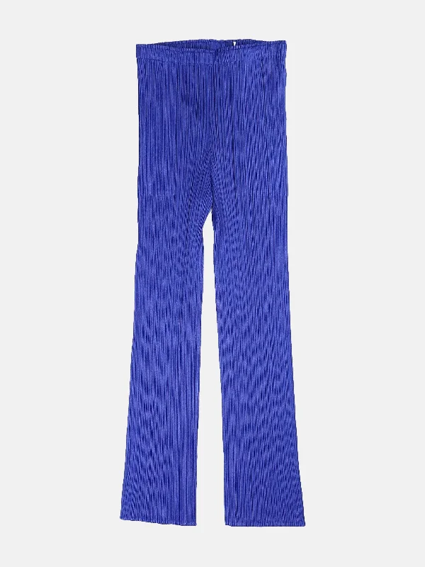 PLEATS PLEASE ISSEY MIYAKE - Women Monthly Colors : July Pants Stylish Slim Trousers