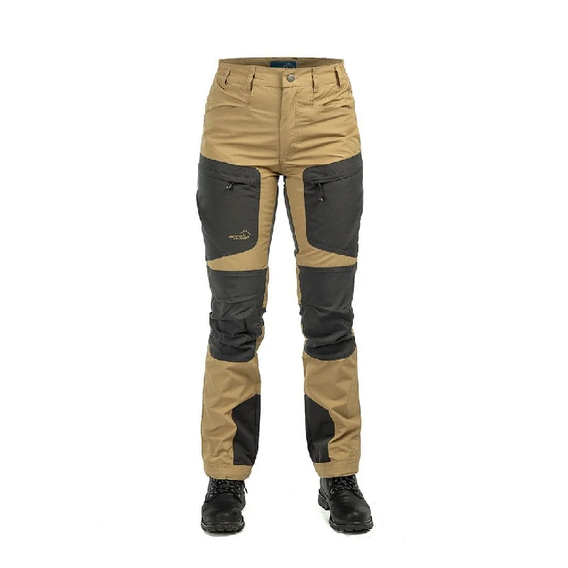 Active Stretch Pants Lady Khaki (Short) Fashionable Jogger Pants