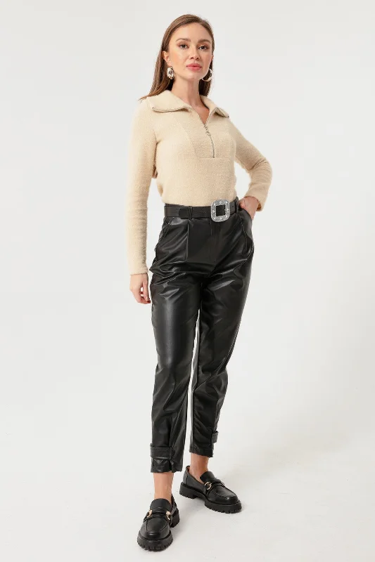 Female Skin Pants Cozy Maternity Pants