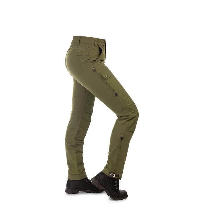 Garphyttan Stretch Pants Lady (Green) Fashionable Button-Up Pants