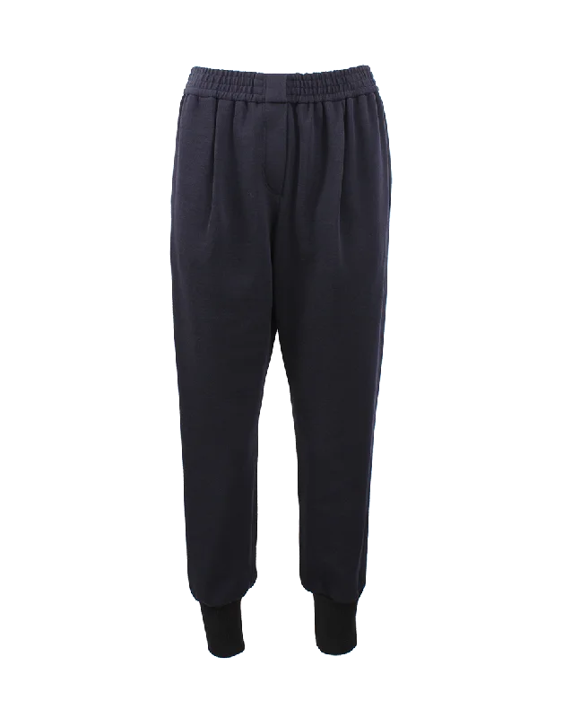Pull-On Jogging Pant Relaxed Casual Leggings
