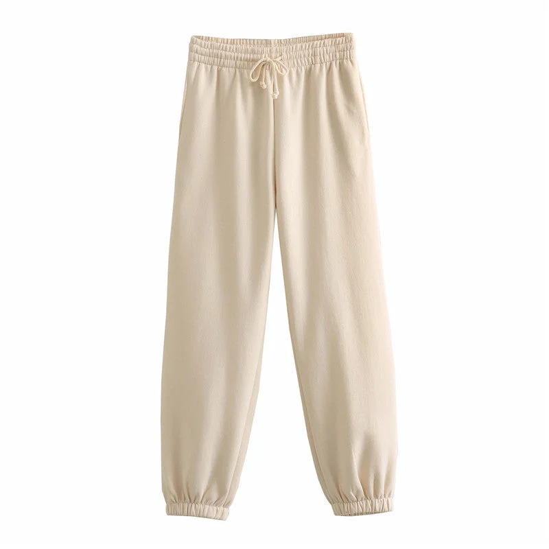 Beige Trousers