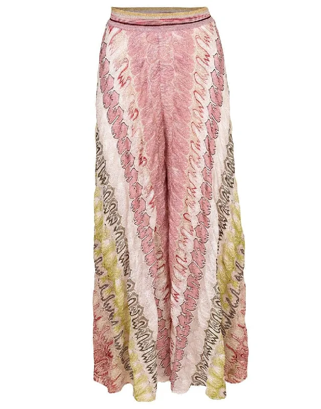 Palazzo Pull On Pant Cozy Full-Length Pants