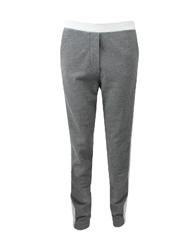 Trapunto Track Pant Comfortable Denim Leggings