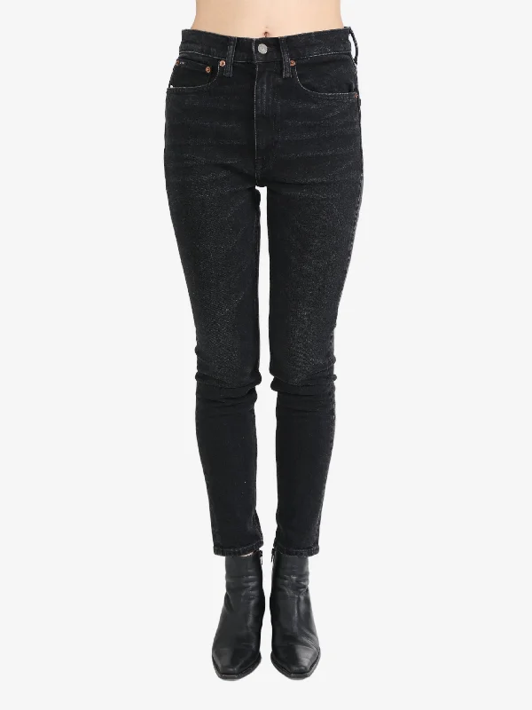 POLO RALPH LAUREN - Women Denim High Rise Skinny Ankle Pant Casual Lounge Pants