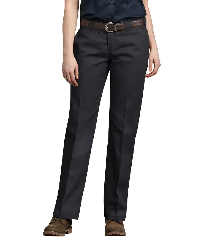 Dickies Women's Original 774 Work Pants - Black High-Waist Trousers