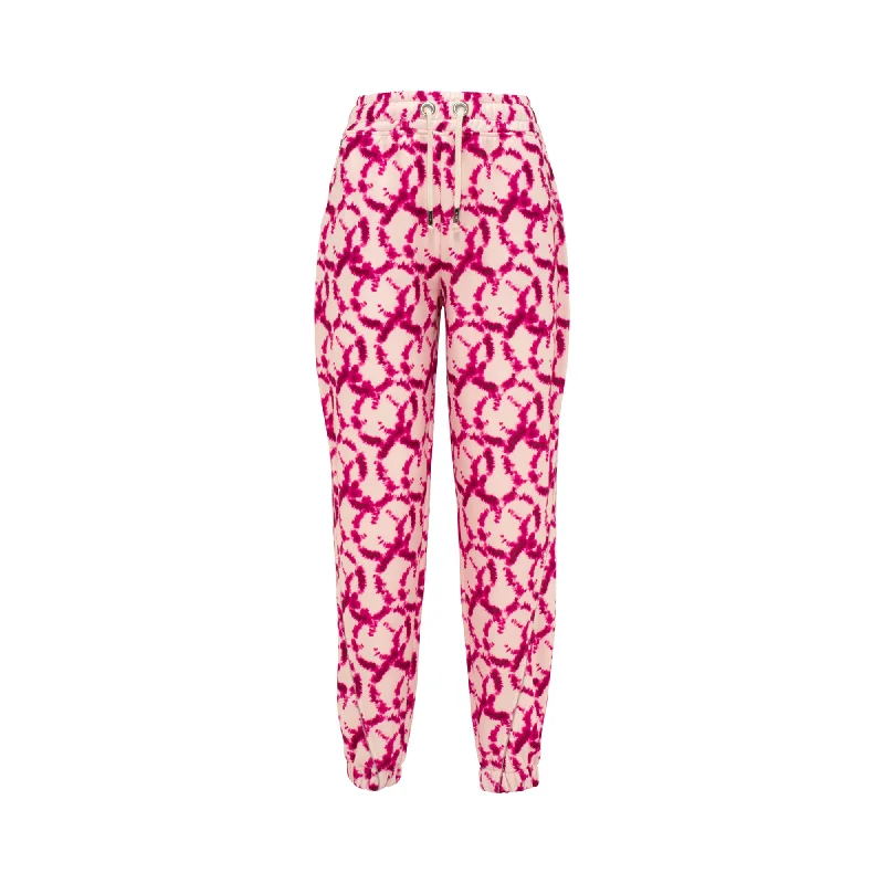 Jijil Women's Maltint Burro/Magenta Pant Fashionable Button-Up Pants