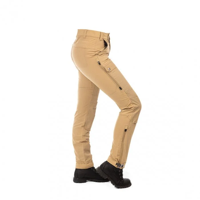 Garphyttan Stretch Pants Lady (Khaki) Relaxed High-Waist Trousers