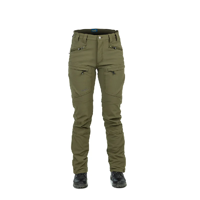 Insulated Thermo Active Pant Lady (Olive) Comfortable Fleece Pants