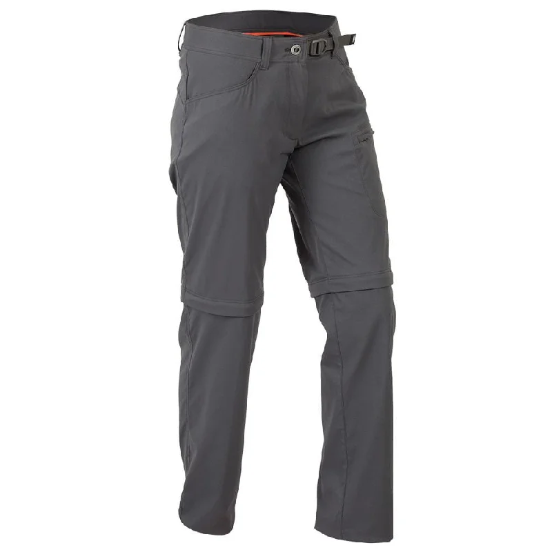 Mojo Stretch Zip-Off Pants Women Relaxed Lounge Trousers