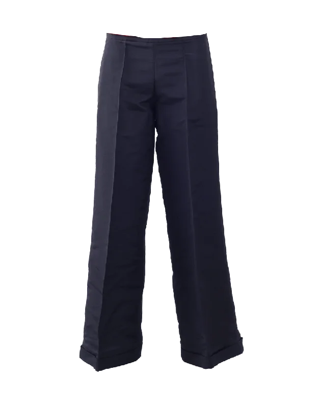 Wide Leg Pant Stretch Fit Pants