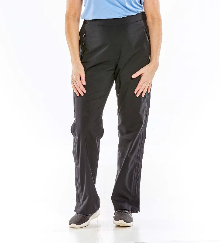 Women's Explorer Side Zip Rain Pants Casual Drawstring Pants