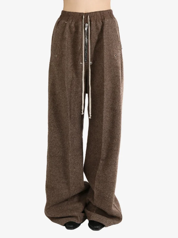 RICK OWENS - Women Wide Bela Pants Slim Fit Casual Pants