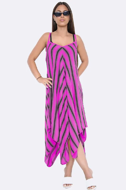 Chevron - Fuchsia Pink