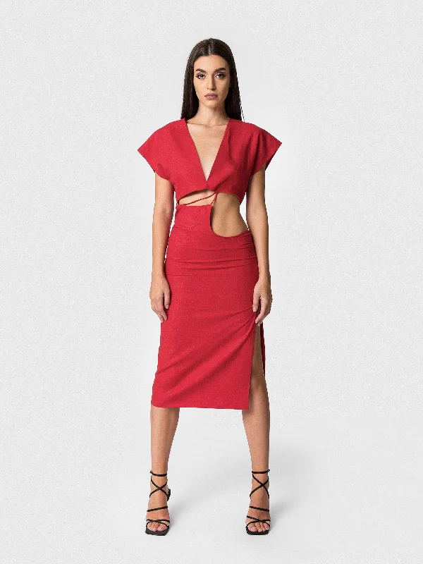 RUBI linen dress