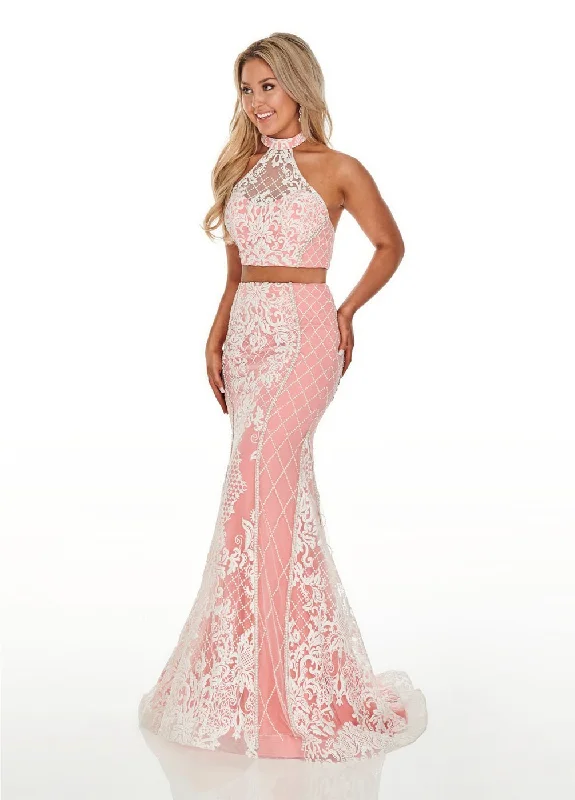 Coral/White