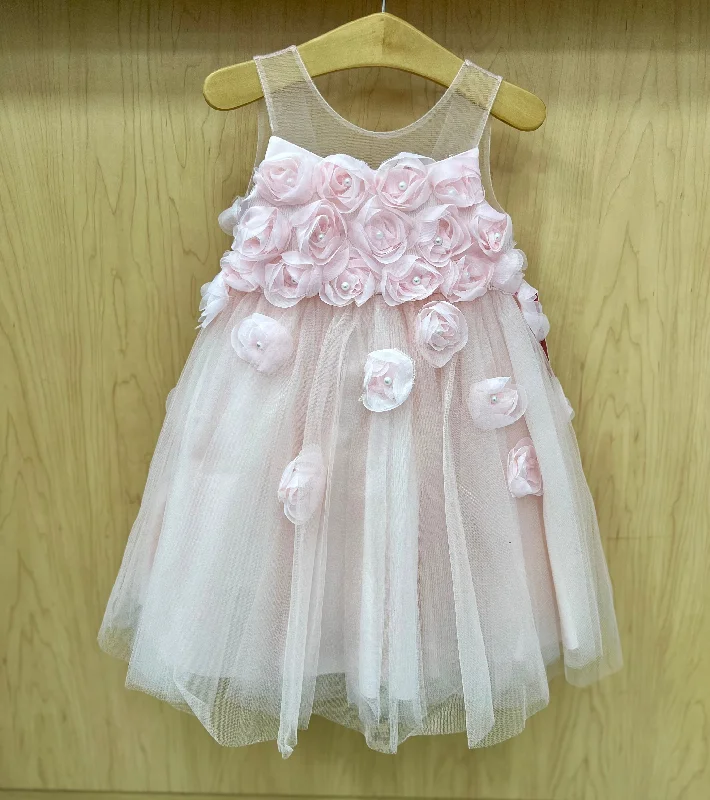 3D Flower blush Dress Y2027 Princess Daliana