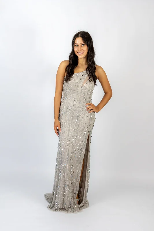 Prom Dress 70388 | Silver