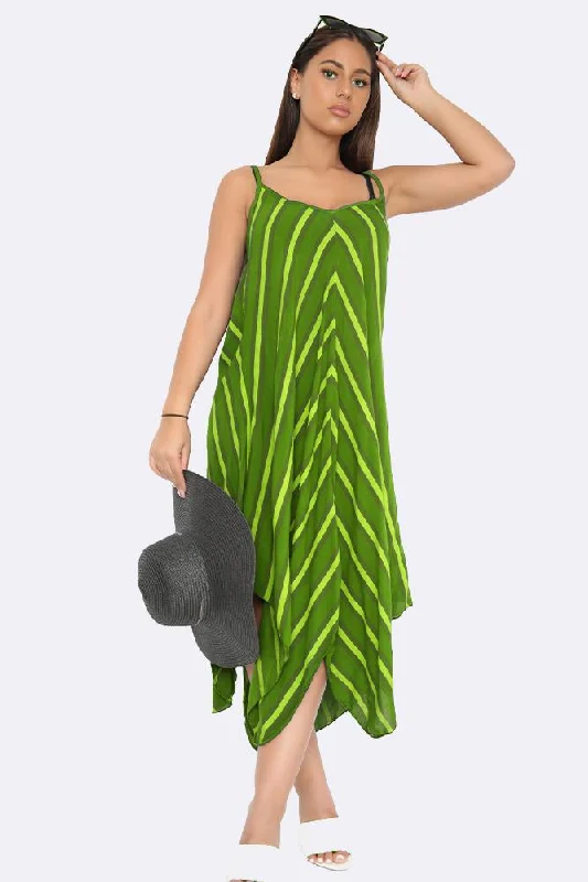 Chevron - Apple Green