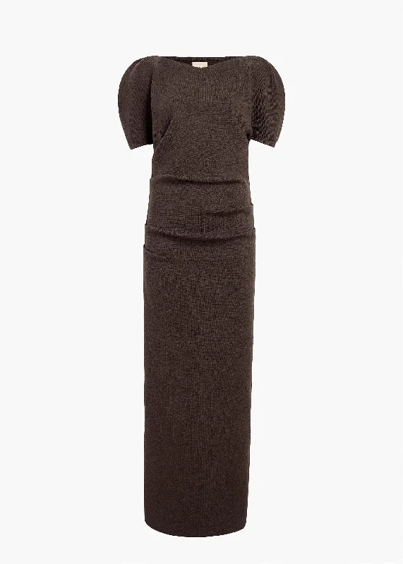 Merce Dress in Grapeseed