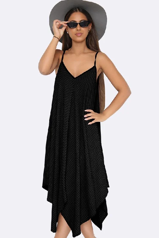 Pinstripe - Black