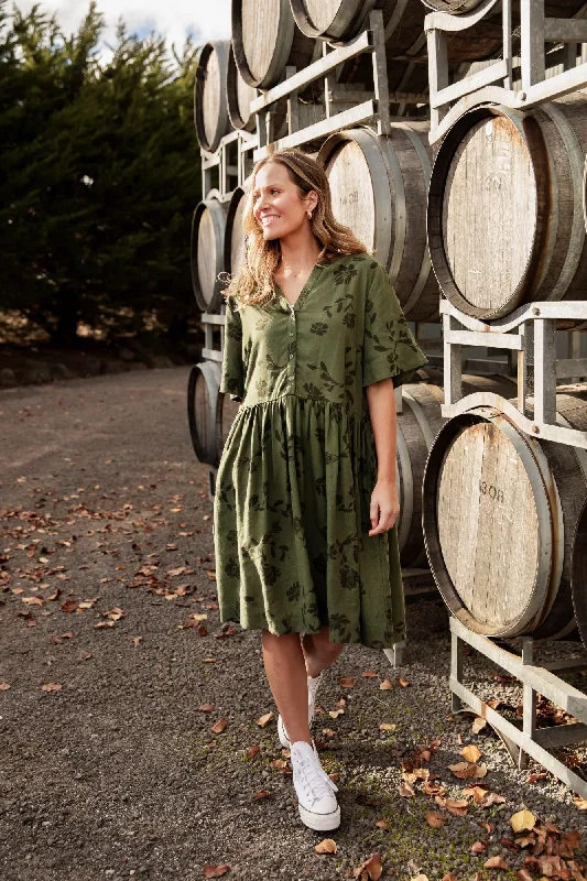 Elm Bramble Dress Bramble Print