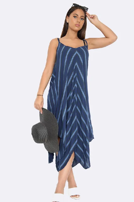 Chevron - Navy Blue