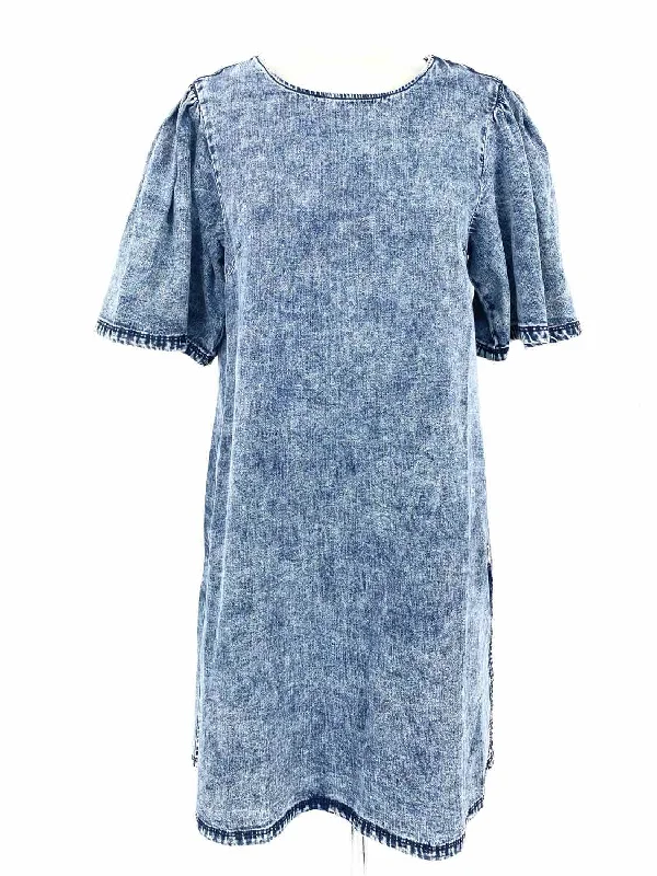 Armani Exchange Women's Denim T-shirt Cotton Size 4 Dress Chenille Blend Fleece Blend Nylon Blend Armani Exchange Women's Denim T-shirt Cotton Size 4 Dress Chenille Blend Fleece Blend Nylon Blend