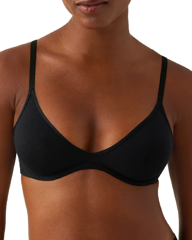 B. Tempt'd by Wacoal Cotton To A Tee Scoop Underwire Bra (More colors available) - 951272 Notch Collar Peter Pan Collar Cowl Neck B. Tempt'd by Wacoal Cotton To A Tee Scoop Underwire Bra (More colors available) - 951272 Notch Collar Peter Pan Collar Cowl Neck