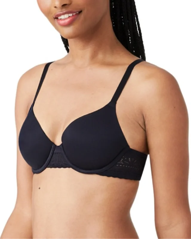B. Tempt'd by Wacoal Future Foundations Underwire T-Shirt Bra with Lace (More colors available) - 953253 - Black Cozy Warm Stylish B. Tempt'd by Wacoal Future Foundations Underwire T-Shirt Bra with Lace (More colors available) - 953253 - Black Cozy Warm Stylish
