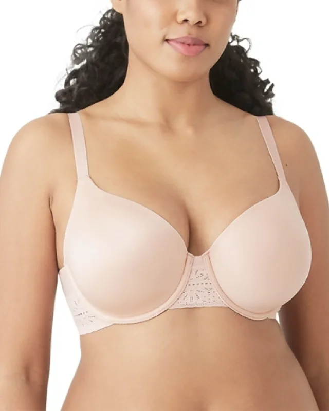 B. Tempt'd by Wacoal Future Foundations Underwire T-Shirt Bra with Lace (More colors available) - 953253 - Rose Smoke Terry Blend Velvet Blend Canvas Blend B. Tempt'd by Wacoal Future Foundations Underwire T-Shirt Bra with Lace (More colors available) - 953253 - Rose Smoke Terry Blend Velvet Blend Canvas Blend
