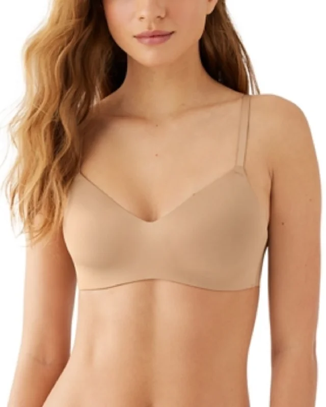 B. Tempt'd By Wacoal Spotlight Wire Free T-Shirt Bra - 956293 - Chai Houndstooth Herringbone Solid B. Tempt'd By Wacoal Spotlight Wire Free T-Shirt Bra - 956293 - Chai Houndstooth Herringbone Solid