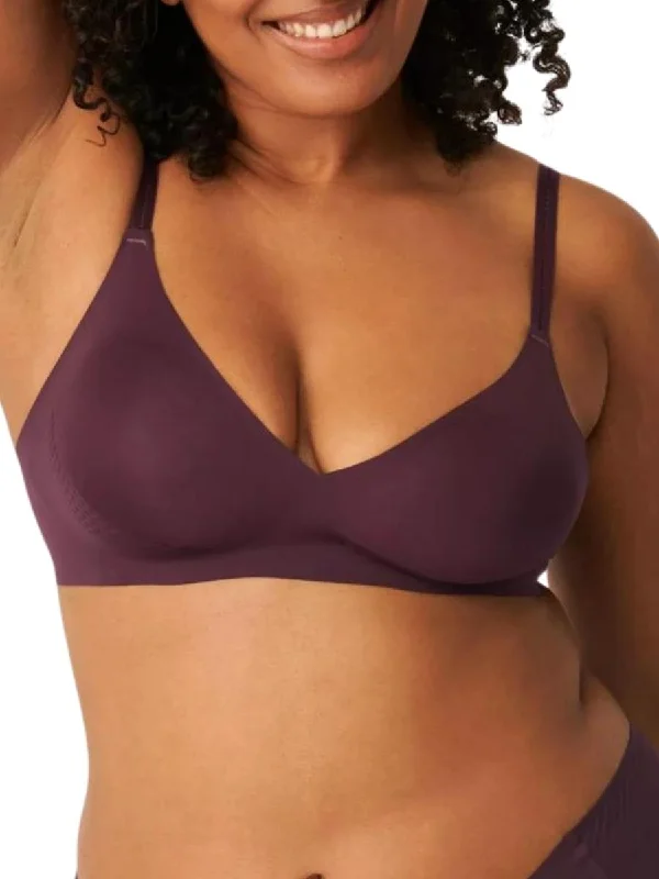 BODY ADAPT T-Shirt Bra - Ebony Brown Collared T-Shirt Boat Neck A-Line