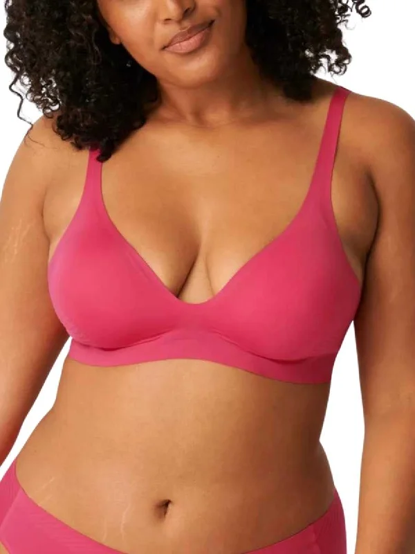 BODY ADAPT T-Shirt Bra - Pink Lemonade Striped Floral Plaid