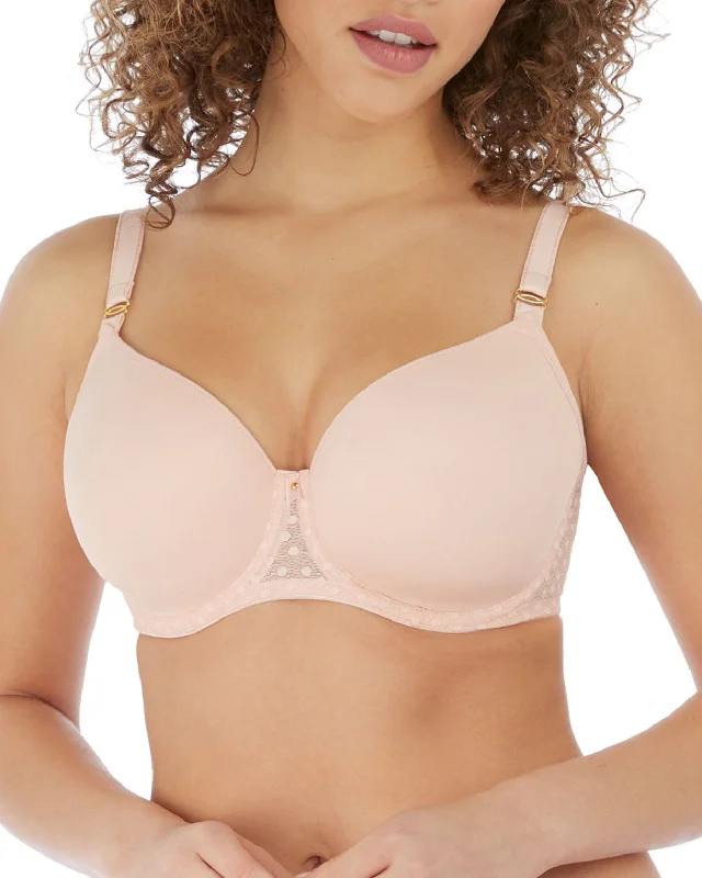 Freya Starlight Underwire T-Shirt Bra - AA5200 - Rosewater Cashmere Blend Cotton Blend Poly Blend