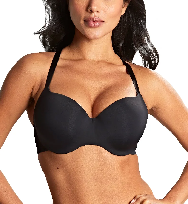 Panache 365 Molded Underwire T-Shirt Bra (10905) - Black Zippered Front Buttoned Front Snap Front Panache 365 Molded Underwire T-Shirt Bra (10905) - Black Zippered Front Buttoned Front Snap Front
