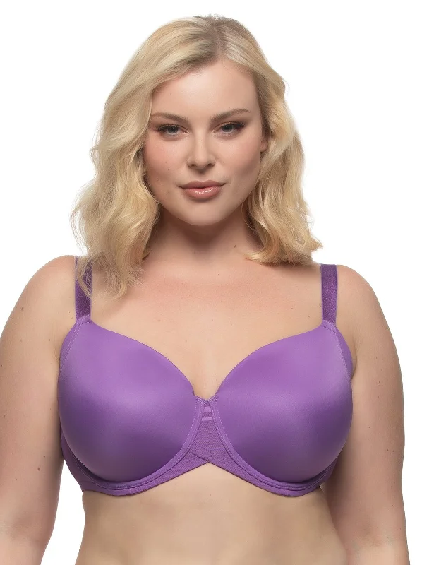 Marvelous Side Smoothing T-Shirt Bra Silk Blend Satin Velvet