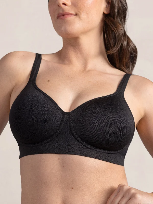 Truekind® Wireless Lift T-Shirt Bra Rayon Fabric Velvet Fabric Corduroy Fabric