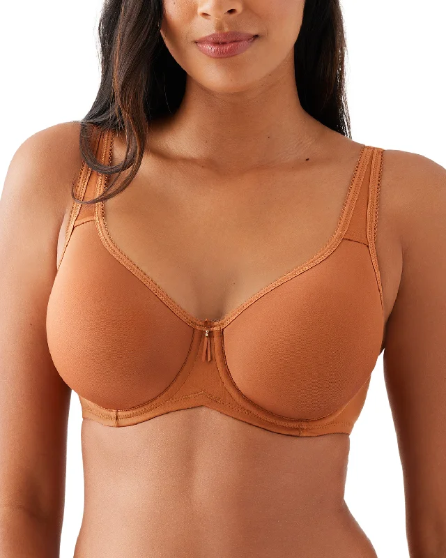 Wacoal Basic Beauty T-Shirt Bra (More colors available) - 853192 - Sierra Terry Blend Velvet Blend Canvas Blend