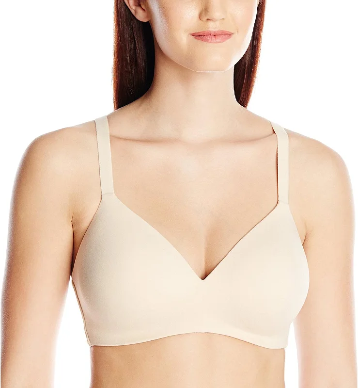 Wacoal How Perfect Wire Free Contour T-Shirt Bra (852189) - Natural Nude Sequined Glittery Shiny Wacoal How Perfect Wire Free Contour T-Shirt Bra (852189) - Natural Nude Sequined Glittery Shiny